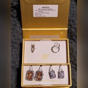 FREE OG W/purchase - Timeless Swarovski Crystal Earrings Set